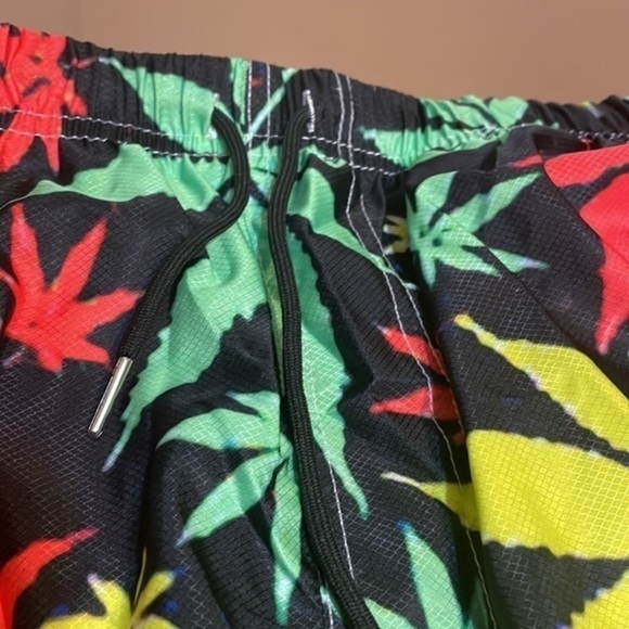 Unbranded Men’s Swimwear bottom BLACK RED YELLOW GREEN New Size XXL - Picture 5 of 7